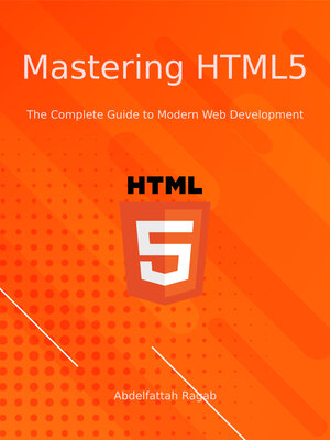 cover image of Mastering HTML5